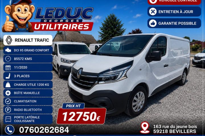 RENAULT TRAFIC FOURGON